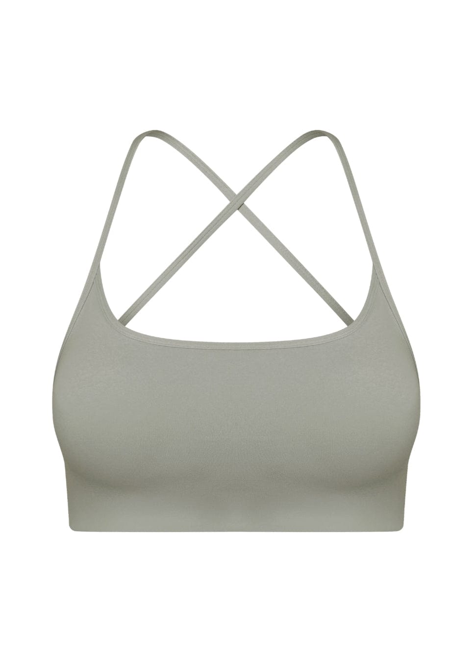 Free Spirit Outlet Almond(Light Taupe) / XS Crossover Sports Bra