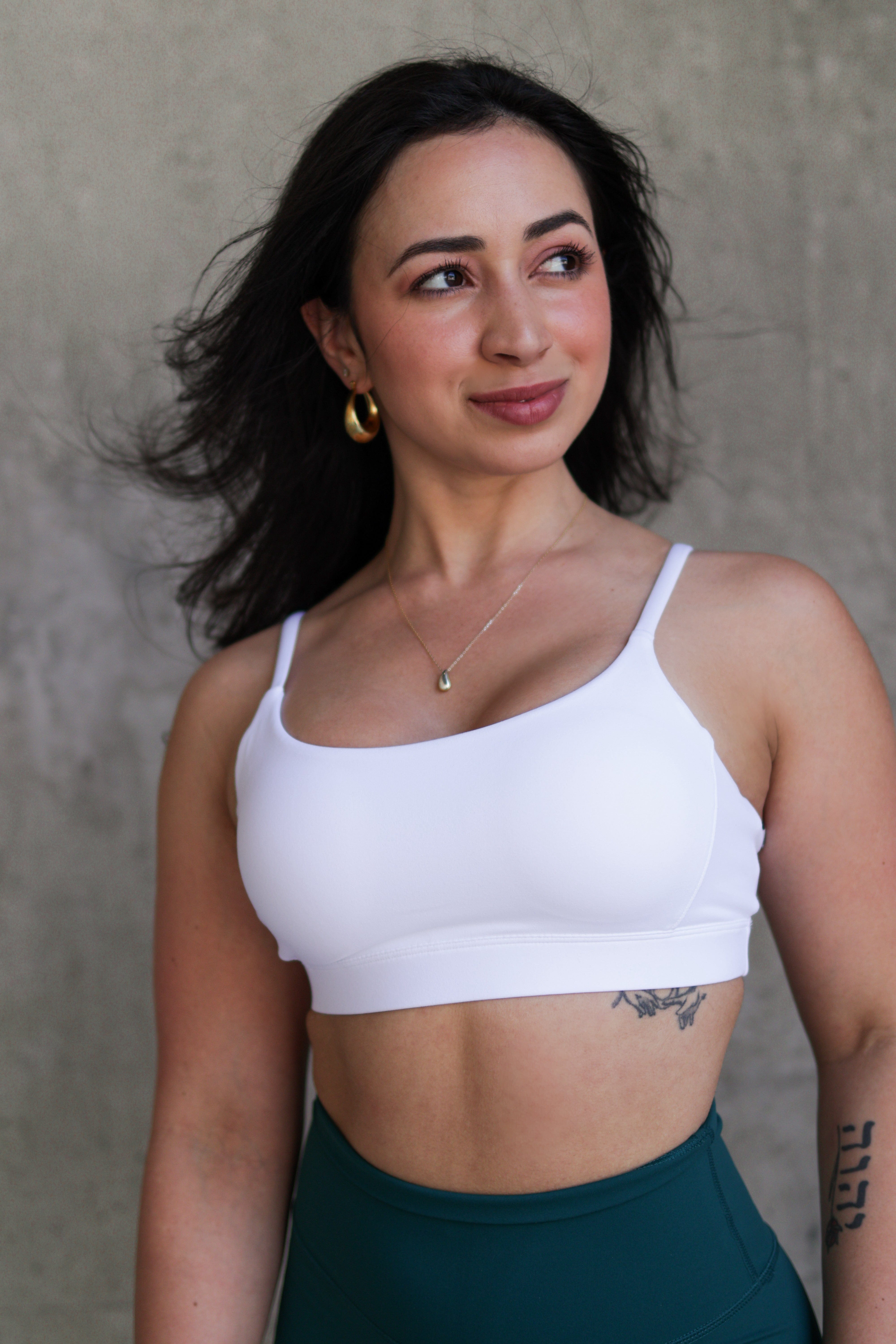 Free Spirit Outlet Inc. White / XS V-Strap Bra