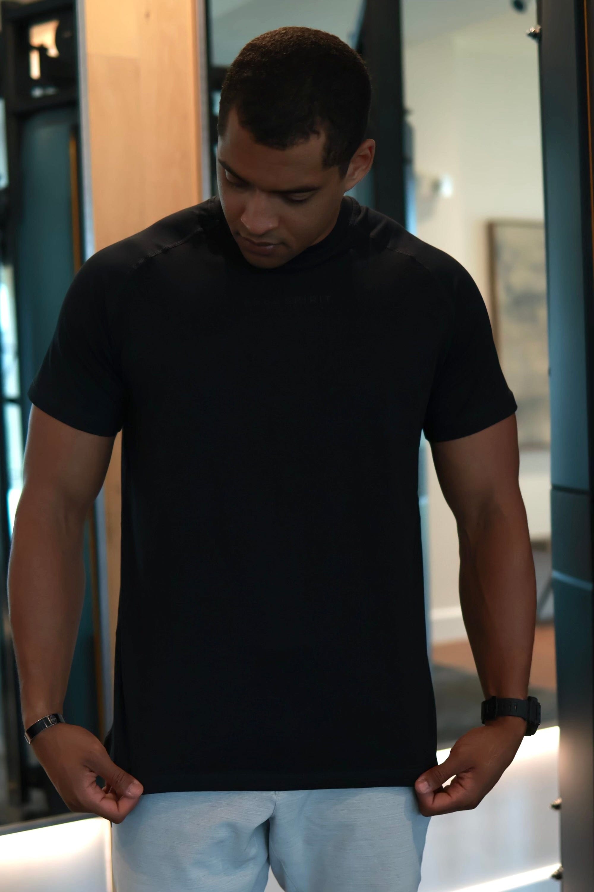 Free Spirit Outlet S / Black Pump Cover Tee