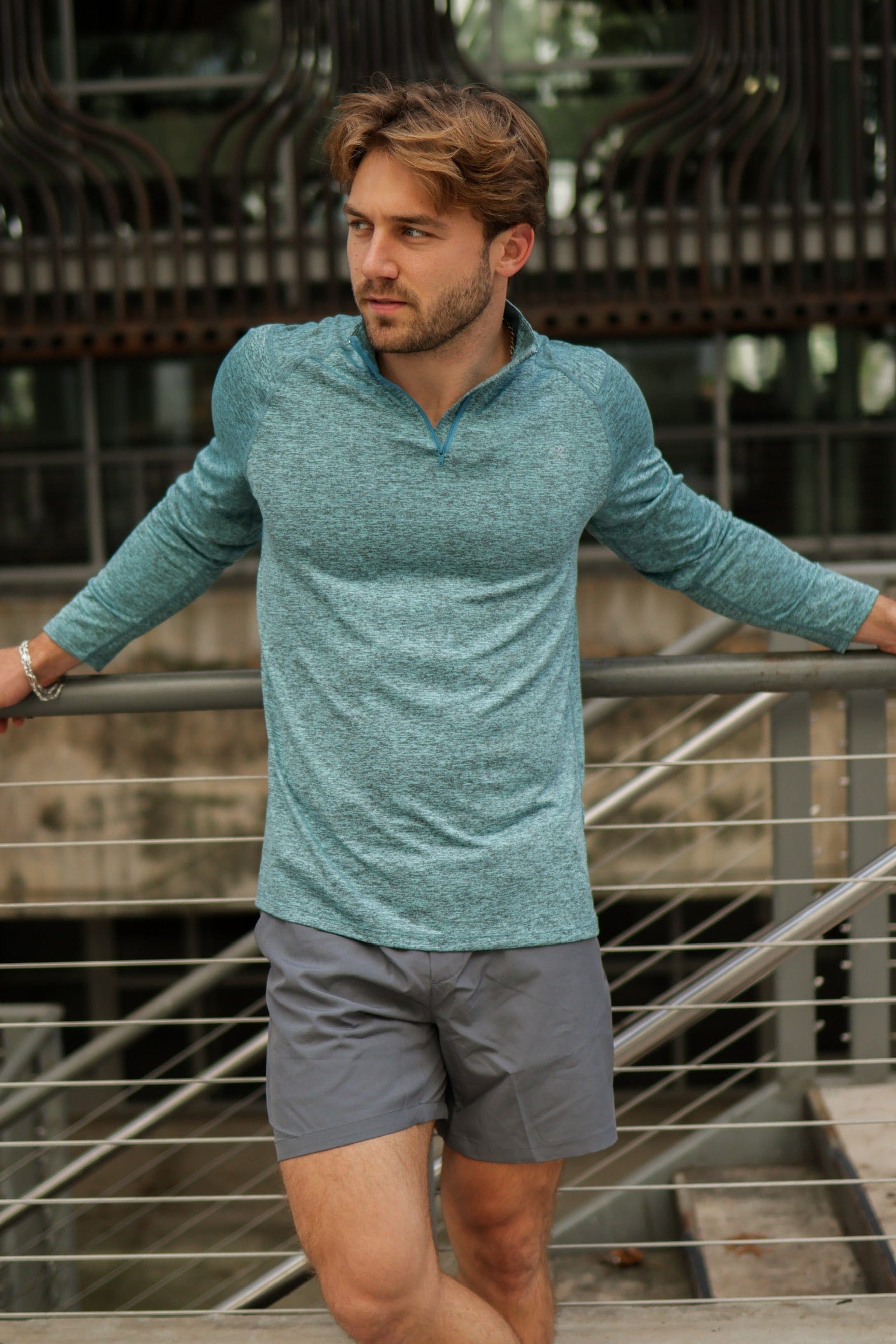 Free Spirit Outlet Seafoam / XS Lightweight Quarter-Zip *NEW