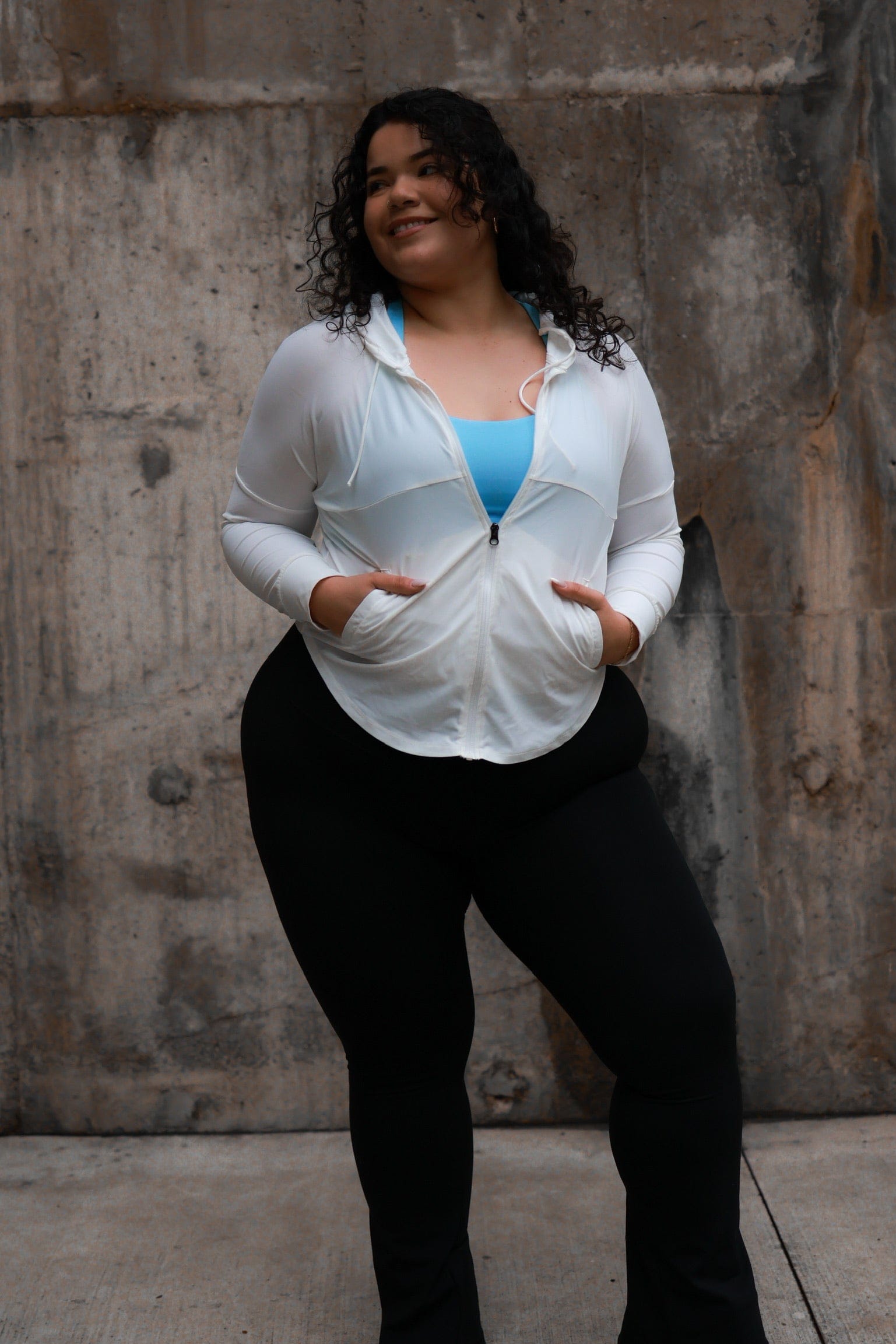 Free Spirit Outlet White / S Breezy Jacket