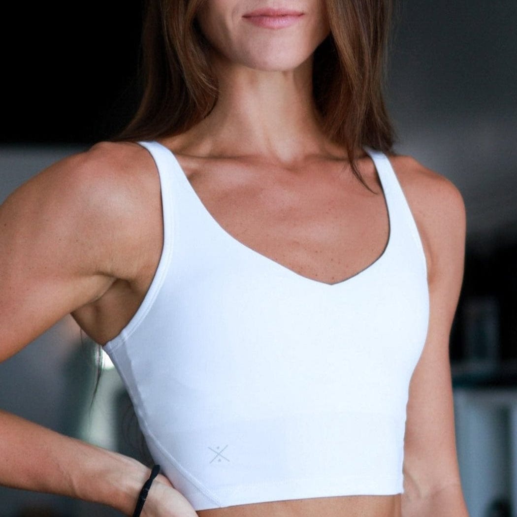 Free Spirit Outlet White / XS Finesse Built-in Crop