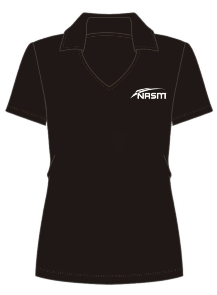 Free Spirit Outlet XS / Black Women’s Polo NASM