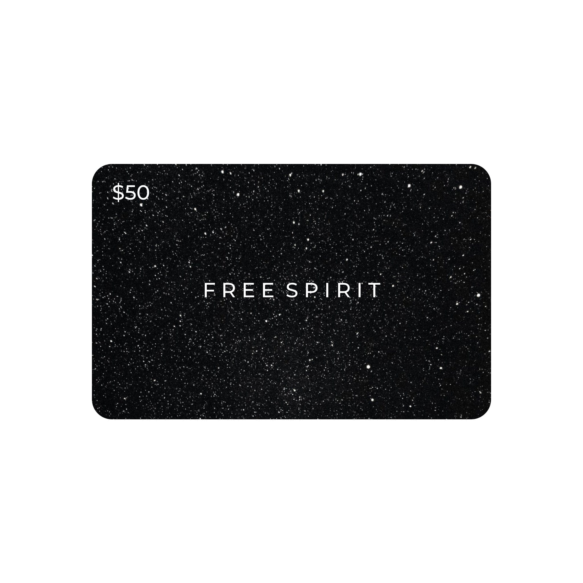 Free Spirit Outlet $50.00 USD Gift Card