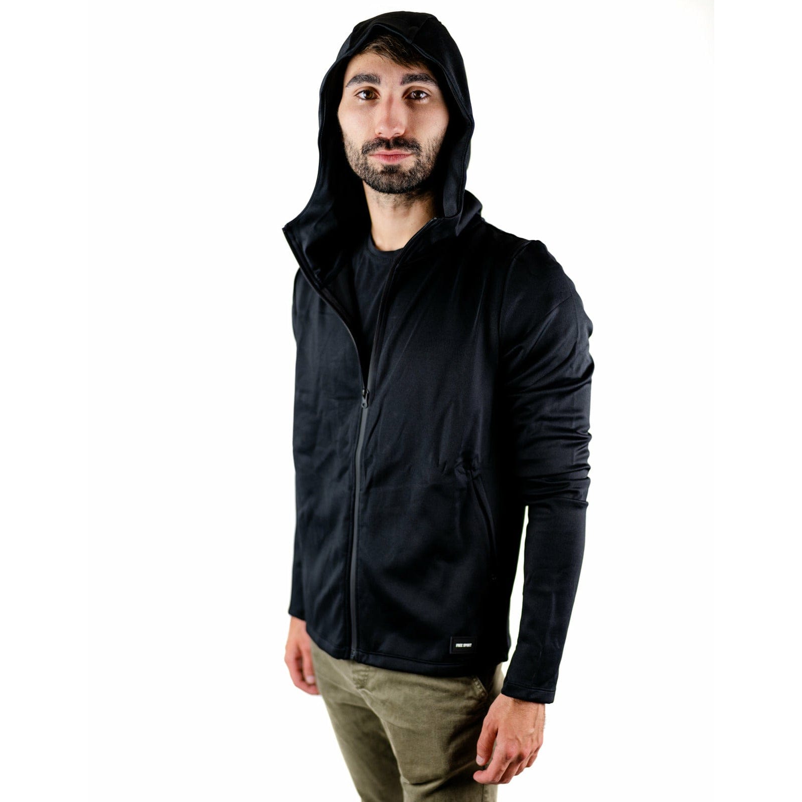 Free Spirit Outlet Hooded Tech Jacket