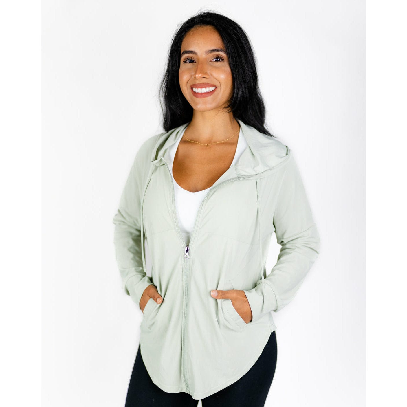 Free Spirit Outlet Palm(green) / S Breezy Jacket