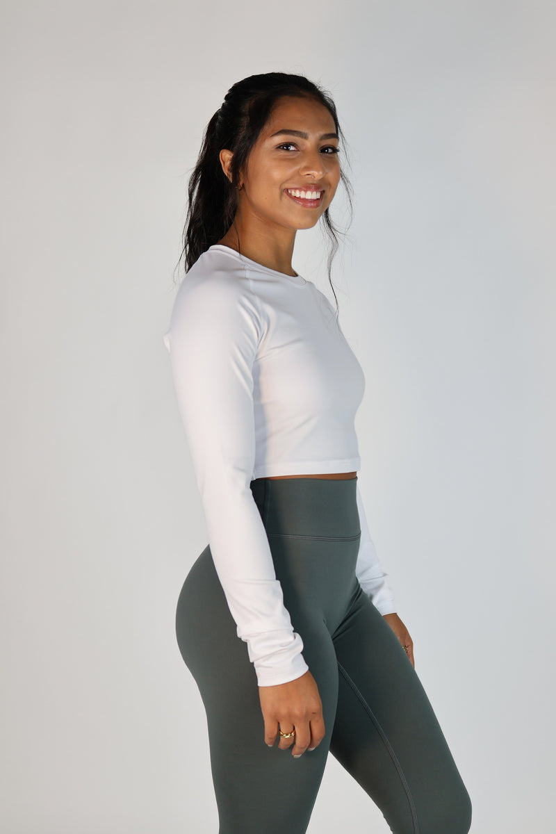 Luxe Long-Sleeve Crop *New