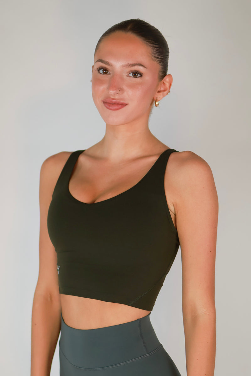 Finesse Built-in Crop - Free Spirit Outlet Inc, Women's Athletic Wear, Fast Shipping