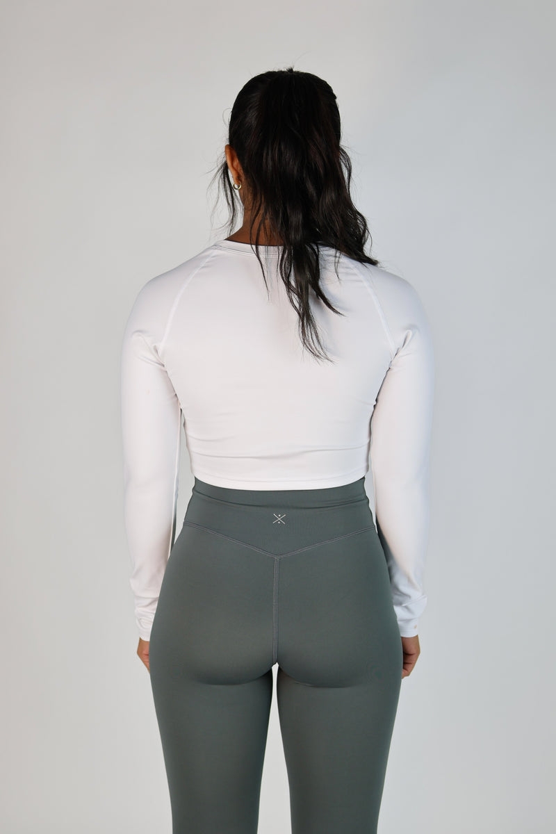 Luxe Long-Sleeve Crop *New