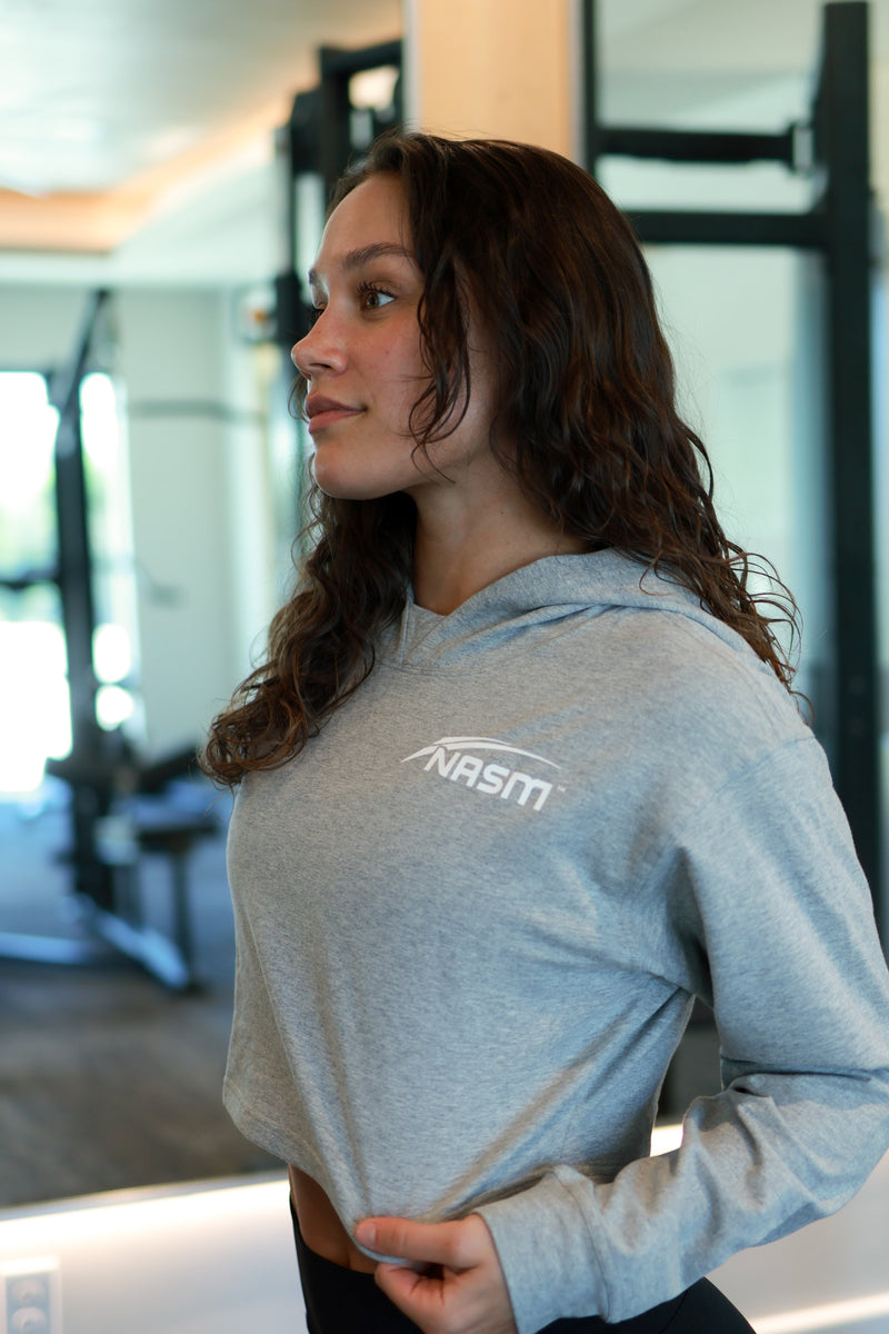 Classic Cropped Hoodie NASM - Free Spirit Outlet Inc, Women's Athletic Wear, Fast Shipping