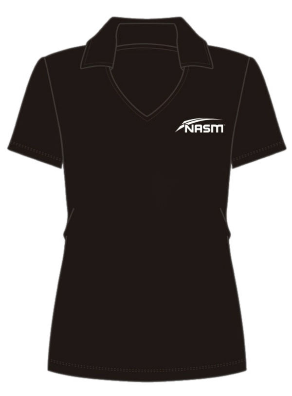 Women’s Polo Pre-order NASM - Free Spirit Outlet Inc, Women's Athletic Wear, Fast Shipping