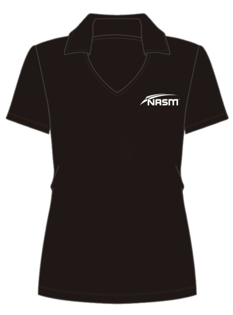 Women’s Polo Pre-order NASM - Free Spirit Outlet Inc, Women's Athletic Wear, Fast Shipping