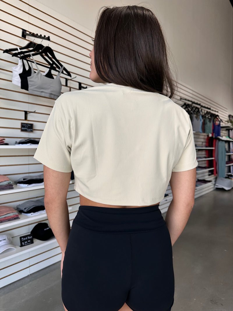Dynamic Crop Tee *New