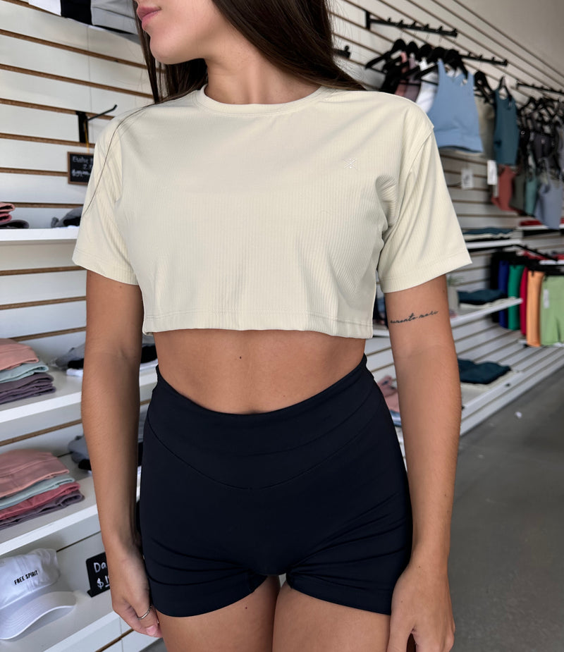Dynamic Crop Tee *New