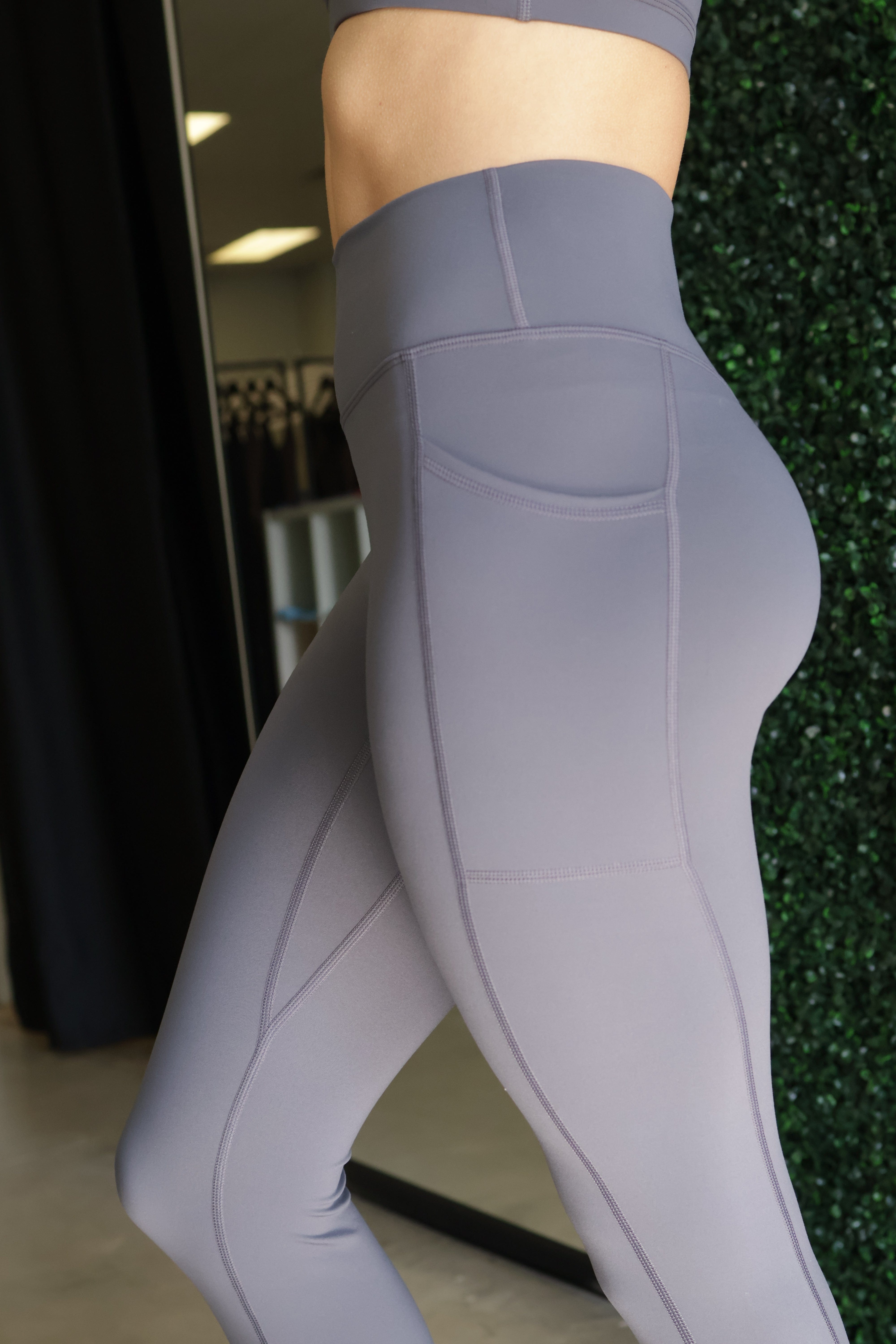 Free Spirit Outlet Ash(Charcoal Grey) / XXS Inspire Pocket leggings *NEW