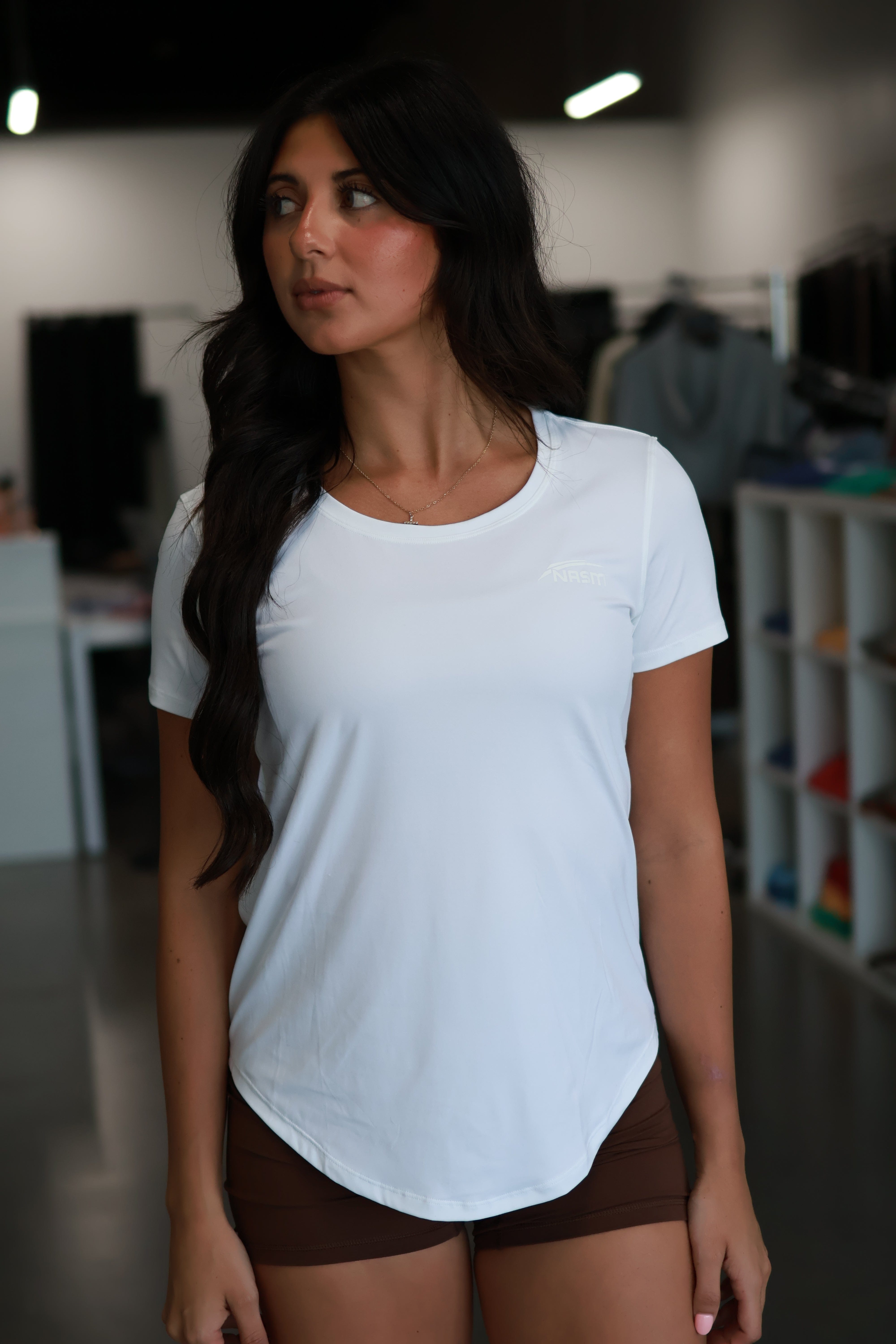 Free Spirit Outlet White / XS Breezy T-Shirt NASM