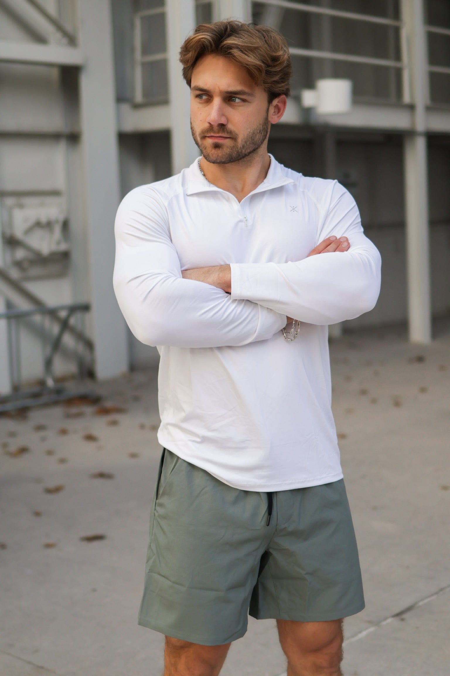 Free Spirit Outlet White / XS Lightweight Quarter-Zip *NEW