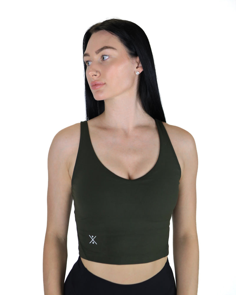 Finesse Built-in Crop - Free Spirit Outlet Inc, Women's Athletic Wear, Fast Shipping