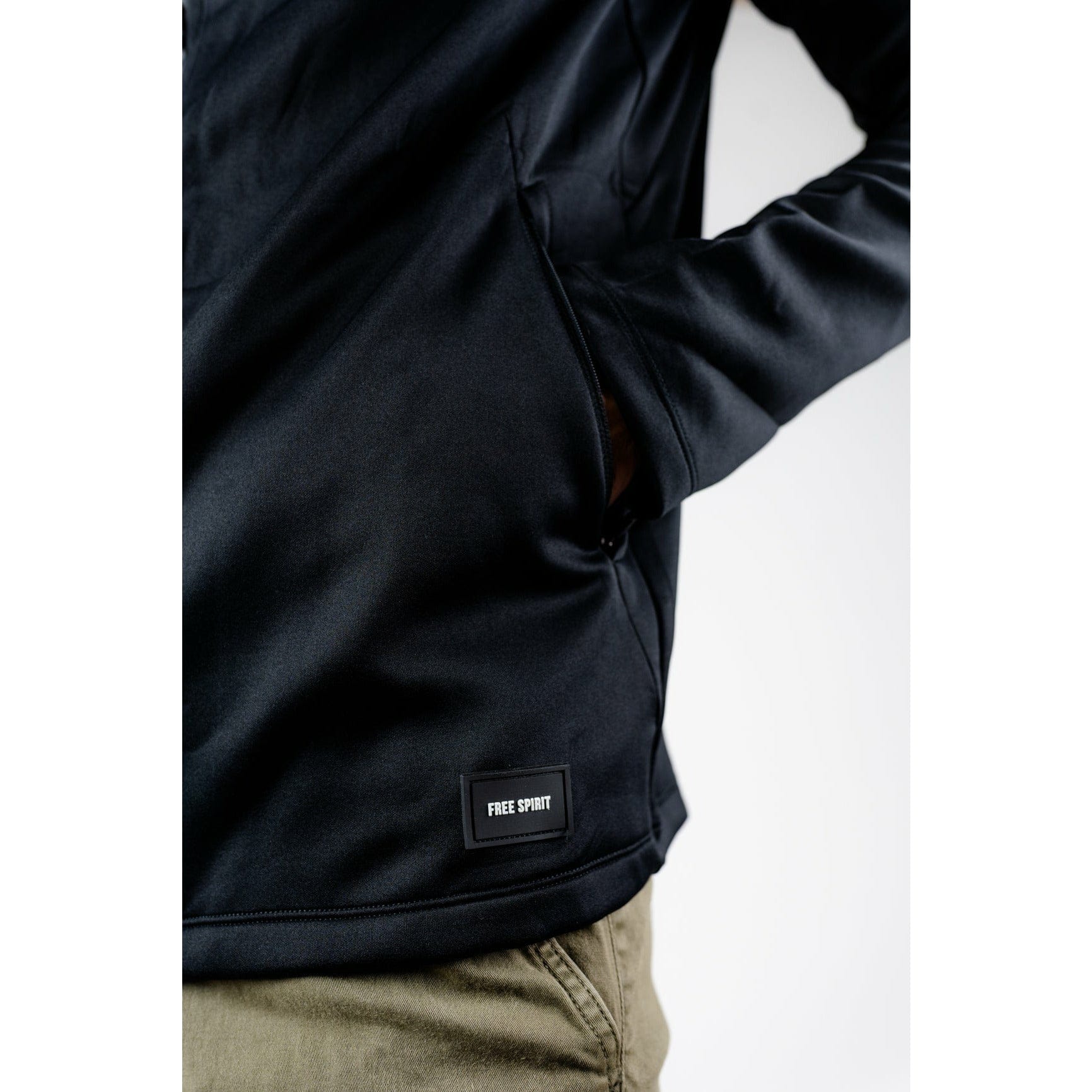 Free Spirit Outlet Hooded Tech Jacket
