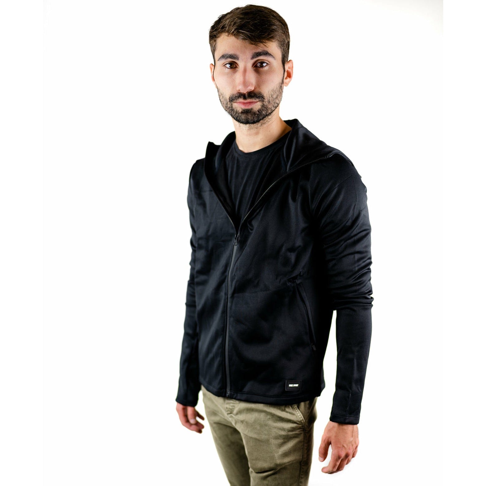 Free Spirit Outlet Hooded Tech Jacket
