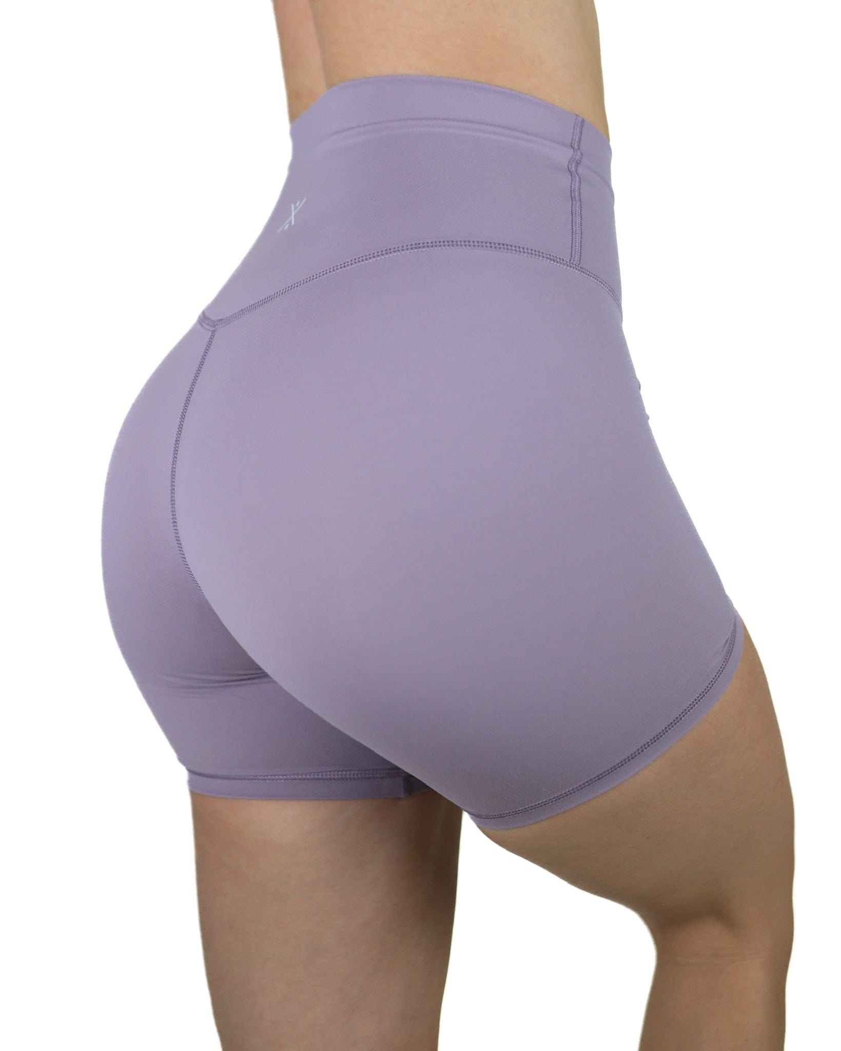 Free Spirit Outlet Lavender / XS Seamless Mini Bikers *CLEARANCE