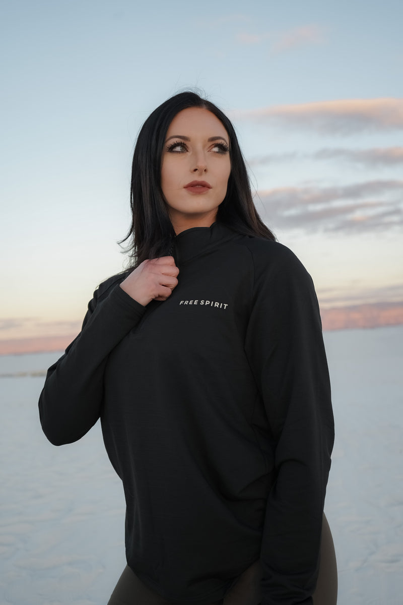 Flex Quarter Zip - Free Spirit Outlet Inc, Women's Athletic Wear, Fast Shipping