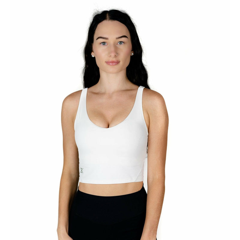 Finesse Built-in Crop - Free Spirit Outlet Inc, Women's Athletic Wear, Fitness Apparel 